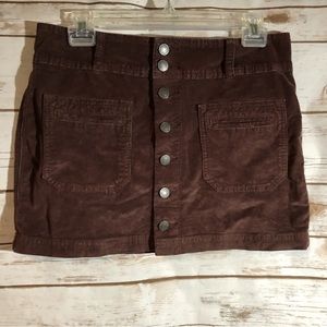 Free people we the free corduroy skirt